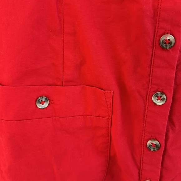 Song of Style Red Mini Dress with Shoulder Ties - Picture 4 of 6